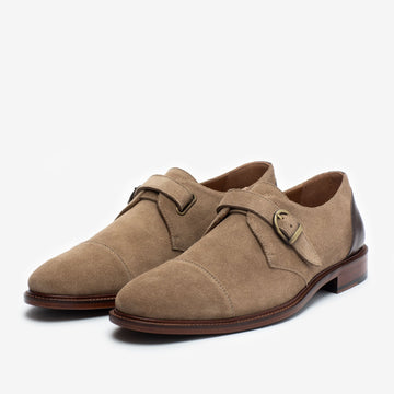 The Westminster Shoe in Beige side view