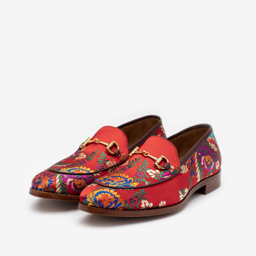 Russell loafer in fiore side profile