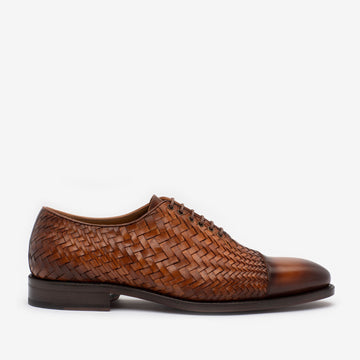 The Paris Shoe in Honey Woven