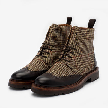 The Livingston Boot in Plaid