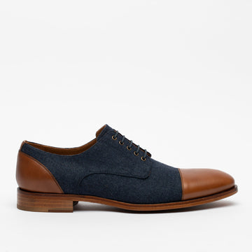 Jack Shoe in Navy side view