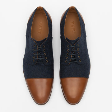 Jack Shoe in Navy top view
